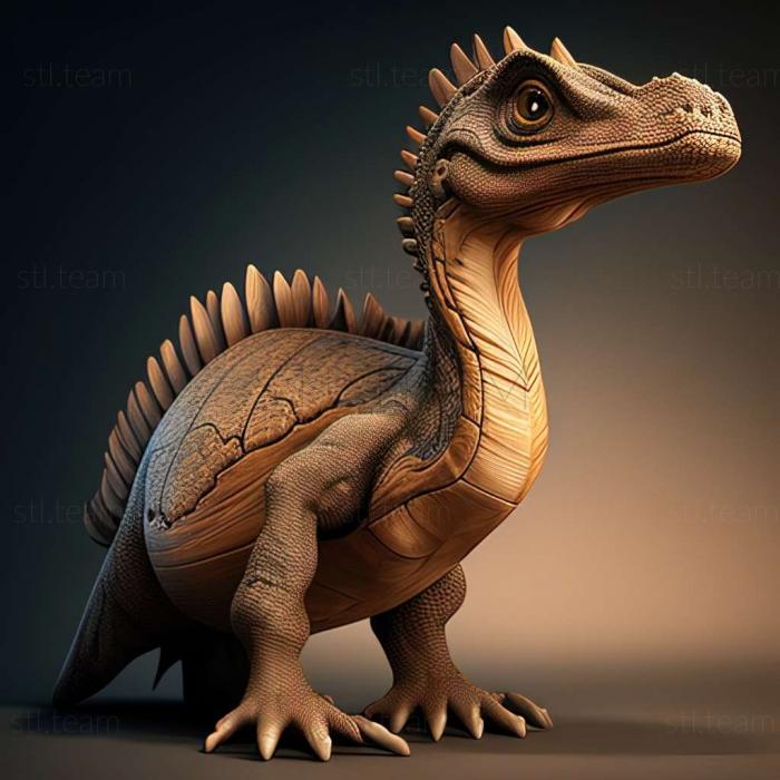 3D модель Propanoplosaurus marylandicus (STL)